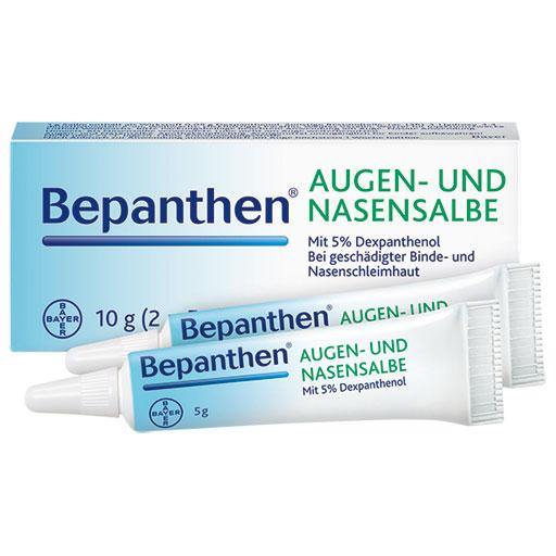 Buy Bepanthen Eye & Nose Ointment 10g online in the US pharmacy.
