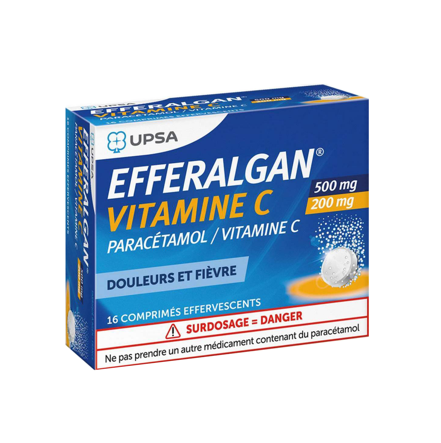 Buy Efferalgan vitamin C UPSA online in the US pharmacy.