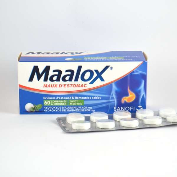Buy Maalox 60 Tablets Mint Flavor online in the US pharmacy.